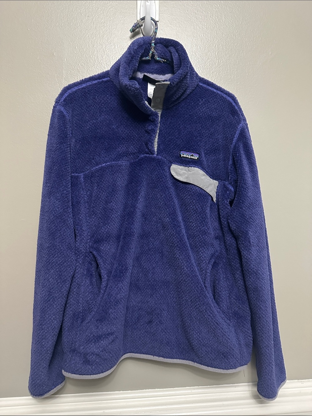 Womens Patagonia ReTool pullover jacket Sz L